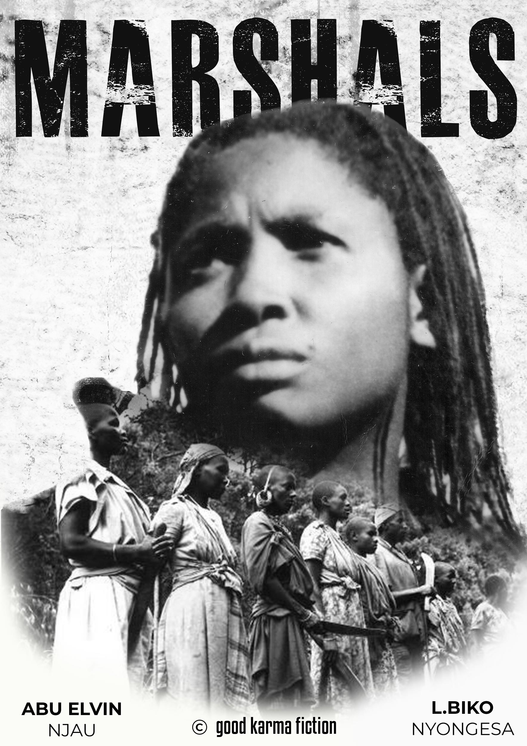 <i  id="iconinf1" class="fas fa-info" aria-hidden="true"></i><br> <h3>MARSHALS</h3><br><p> Kenya, 1956. A teenage girl is forced to flee into the unforgiving Abadare’s forest after colonial authorities subdue her village, but until she meets a skilled and vengeful field marshal, her family will never know freedom … <br><br><b>-Feature Film, 90 Min., Cinema-<BR> In Financing</b></p>